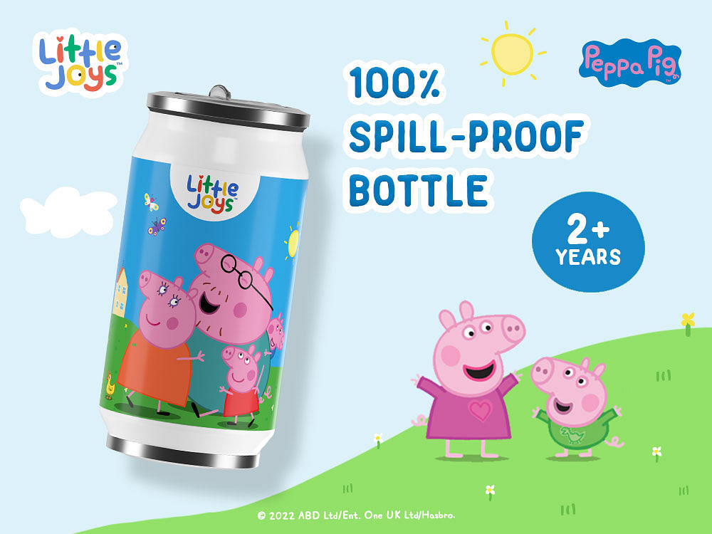 Sipper Water Bottle for Kids (300 ML)  (2-9 years)
