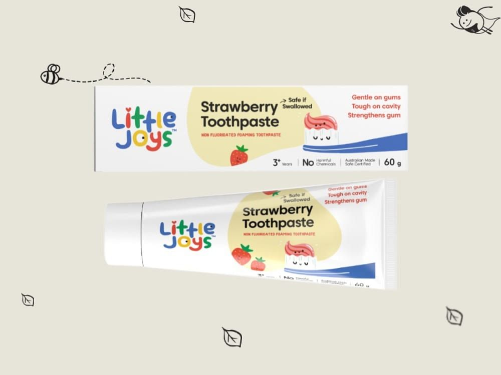 Fluoride Free Toothpaste  (2-5years)